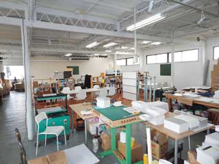 見学会や各種イベントが開催される本社4階の「Factory 4F」